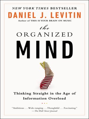 cover image of The Organized Mind